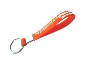 Werbeartikel Jax Silicone Wristband Keyrings