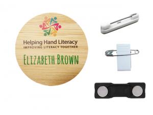 Werbeartikel &Ouml;ko Bambus Tags (50mm)