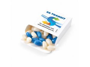 Promotional Eco Corporate Jelly Bean Boxen (50 g)