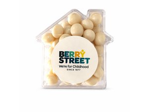 Promotional Hausf&ouml;rmige Pfefferminzbonbons (50 g)