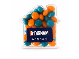 Promotional House Shaped Chewy Fruits (50g)