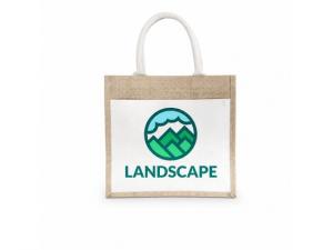Promotional Maliva Jutetaschen mit bedruckter Tasche