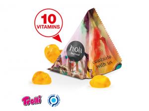 Werbeartikel Vitamin Jelly Gums Pyramiden (15g)