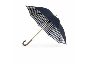 Promotional Karierte Schwarzweiss-Regenschirme