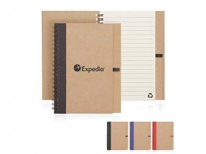 Werbeartikel Eco Spiral Notebooks (mittel)