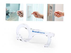 Werbeartikel Anti-Kontakt-Keytags aus Acryl