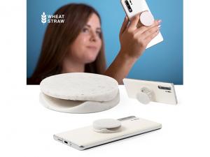 Werbeartikel Weizenstroh Handyhalter