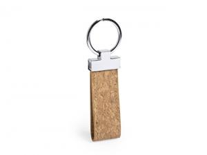 Werbeartikel Eco Cork Metal Keytags