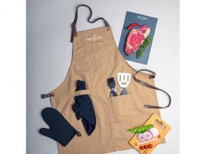 Werbeartikel Sch&uuml;rzen aus 100% Baumwolle (340 g / m&sup2;)