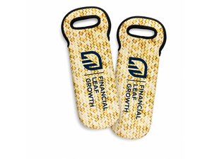 Promotional Weave It Wine Cooler Bags