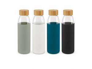 Glass Bottles With Silicone Sleeve (500ml)