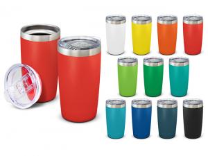 Werbeartikel Sleek Powder Coated Vacuum Cups (600ml)