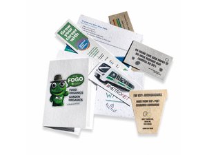 Promotional Flourish Seeded Papers (Various Sizes)