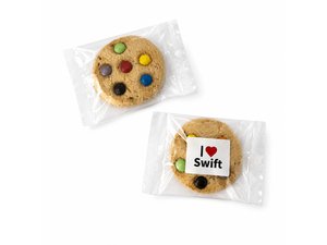 Promotional Australian Made Chocolate Button Cookies (55g)