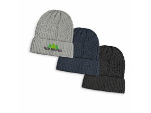 Promotional Chunky Cable Knit Beanies