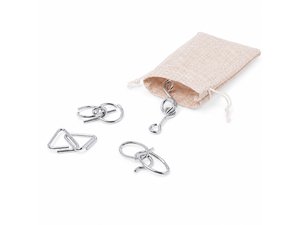 Promotional Stainless Steel Skill Game Sets (4Pcs)