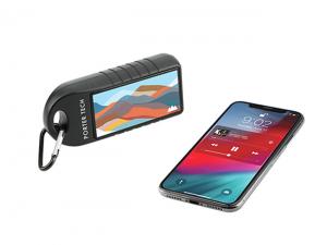 Werbeartikel 3 Watt Outdoor Bluetooth Speakers With Carabiner Clip