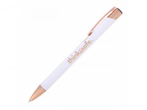 Werbeartikel Maria Rose Gold Trim Metal Ballpoint Pens