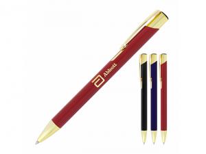 Werbeartikel Maria Gold Trim Metal Ballpoint Pens