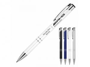 Werbeartikel Juliet Metal Ballpoint Pens - Blue Ink