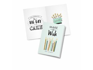 Promotional Folding Gift Cards (A6)
