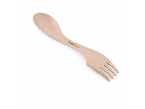 Promotional Eco Wheat Fibre 3-In-1 Cutleries