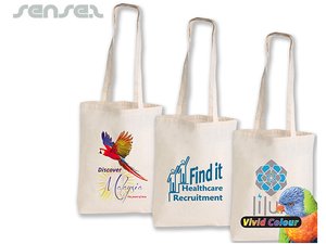 Promotional Kalikotaschen mit langem Griff