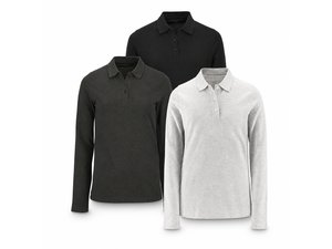 Langarm-Poloshirts f&uuml;r Damen (180 g/m&sup2;)
