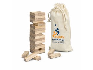 Promotional Mini-Jenga-T&uuml;rme