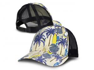 Werbeartikel Vollfarbig bedruckte Trucker-Netzkappen aus Polyester