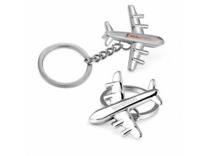 Promotional Flugzeugf&ouml;rmige Schl&uuml;sselanh&auml;nger aus Metall