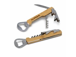 Promotional Weinkellnermesser aus &Ouml;ko-Bambus