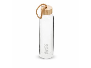 Promotional Glastrinkflaschen mit Bambusdeckel (1L)