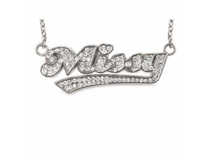 Promotional Custom strass Halsketten
