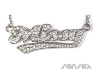 Werbeartikel Custom strass Halsketten