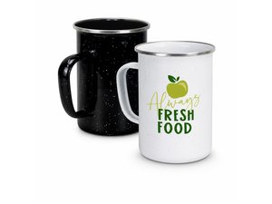 Promotional Gro&szlig;e emaillierte Edelstahlbecher (600 ml)
