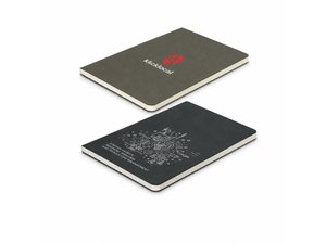 Promotional Trendige Notizb&uuml;cher mit Baumwoll-Softcover (A5)