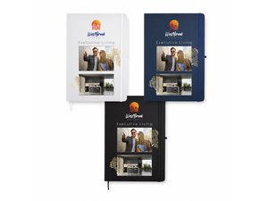 Promotional Langlebige Notizb&uuml;cher mit PU-Einband (A4)