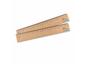 Promotional 20cm Buchenholz-Lineale
