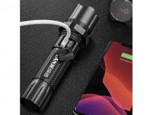 Werbeartikel 2 in 1 Power Banks Torches (1200mAh)