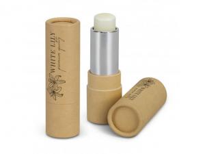 Werbeartikel Vanille-Lippenbalsam mit Drehfunktion