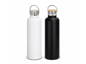 Promotional Jala Edelstahl-Bambus-Thermoflaschen (1L)