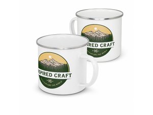 Promotional Edelstahl-Emaille-Becher (500ml)