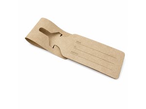 Promotional Eco-Gep&auml;ckanh&auml;nger (Kraftpapier)