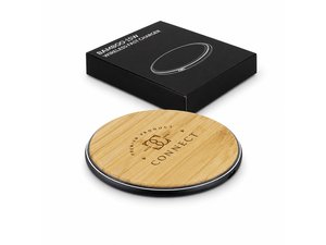 Promotional Kabellose Ladeger&auml;te (Bamboo 15W)