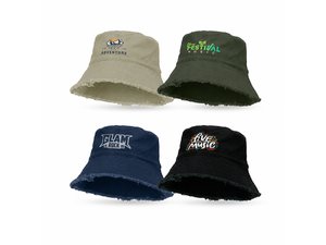 Werbeartikel Buckets Hats (Raw Edge)