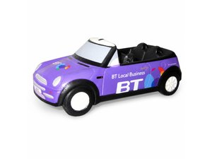 Promotional car shaped stressball