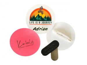 Runde Namensschilder F&uuml;r Mitarbeiter (50mm)