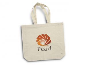 Werbeartikel Tragetasche aus recycelter Baumwolle (13L)