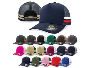 Promotional Gestreifte Trucker Caps